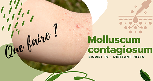 Le molluscum est maladie infantile bégnine.