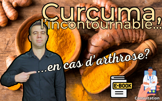 Curcuma, l’incontournable en cas d’arthrose du genou.