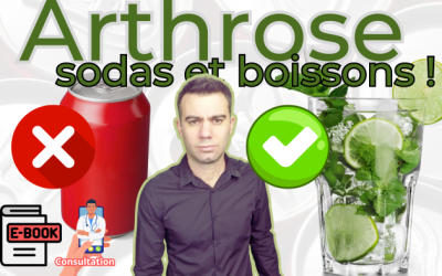 Arthrose, OUI aux boissons NON au soda !