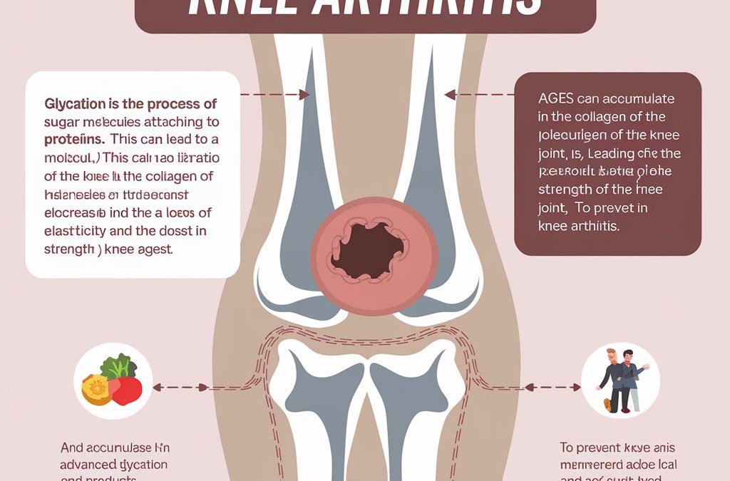 Arthrose et glycation ( ou réaction de Maillard ).