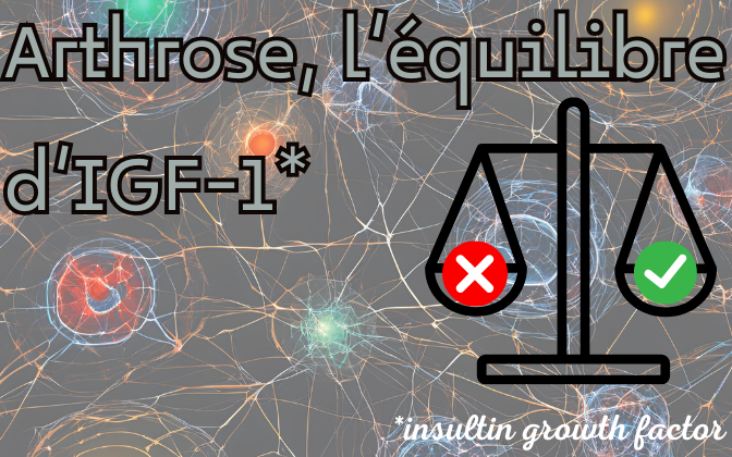 Arthrose et IGF-1, comprendre et agir face à son impact sur le cartilage articulaire
